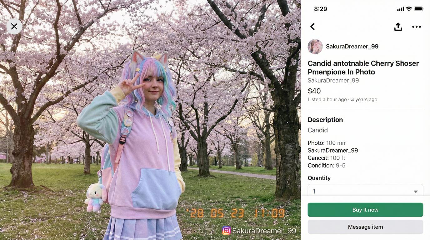 蜜桃视频：春日樱花写真拍摄花絮