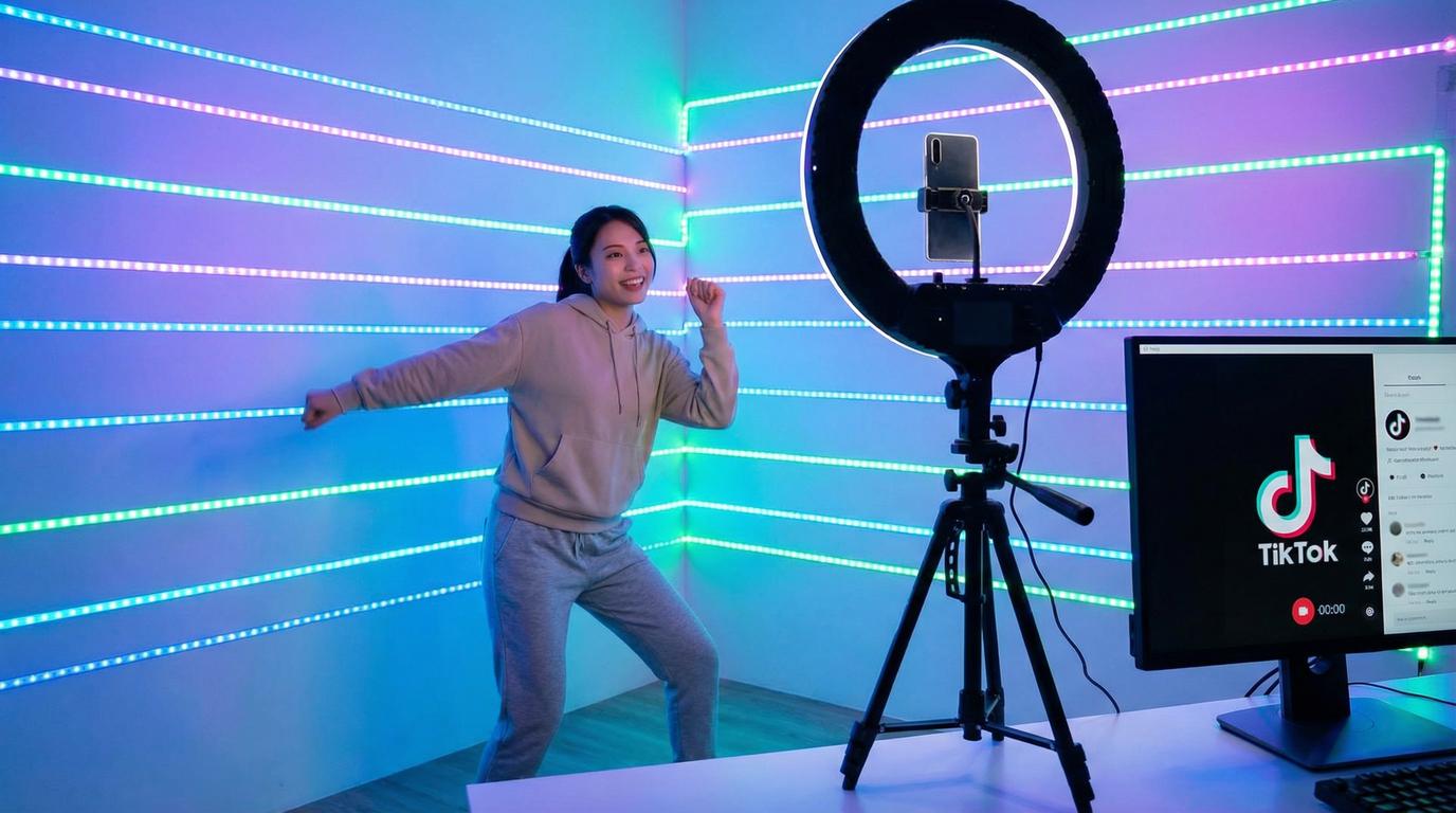 蜜桃视频：TikTok风格创意舞蹈短视频
